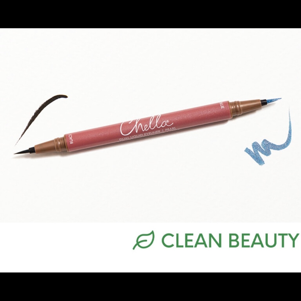 Nwt Dual Liquid Eyeliner- Pearl Black & Pearl Blue